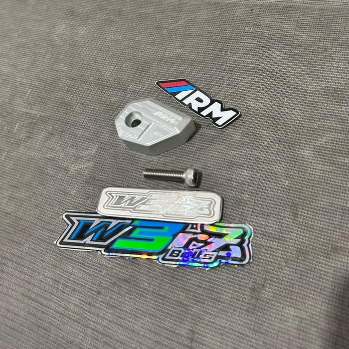 RM Cover Sensor ABS Aerox/Nmax dengan Stiker W2 dan Baut Aksesoris Motor