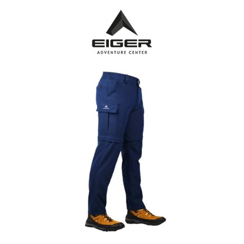 Eiger - Celana Kargo Panjang Sambung Pria Wanita Outdoor Quickdry