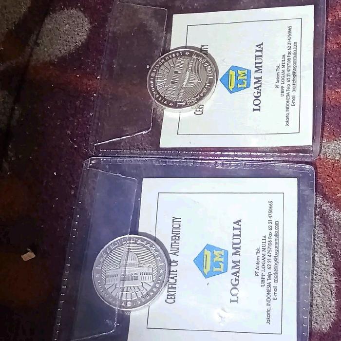 dirham antam 5 dirham antam logam mulia koin perak
