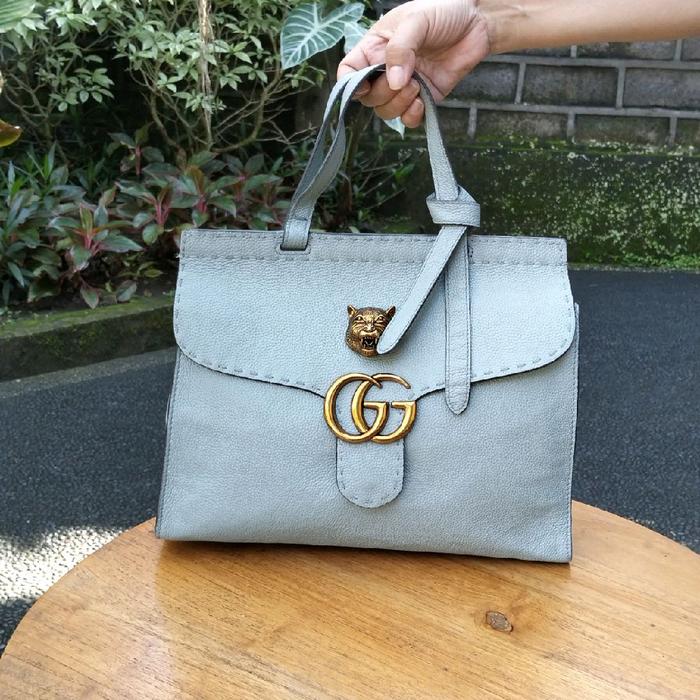 Tas wanita preloved Gucci**,kulit asli mulus