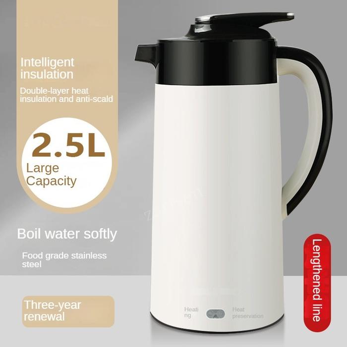 Ketel air elektrik 2.5L, Ketel listrik, untuk teh 2.5L, Ketel air,