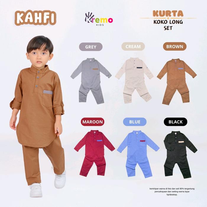 Koko Kurta Kahfi kremo kids