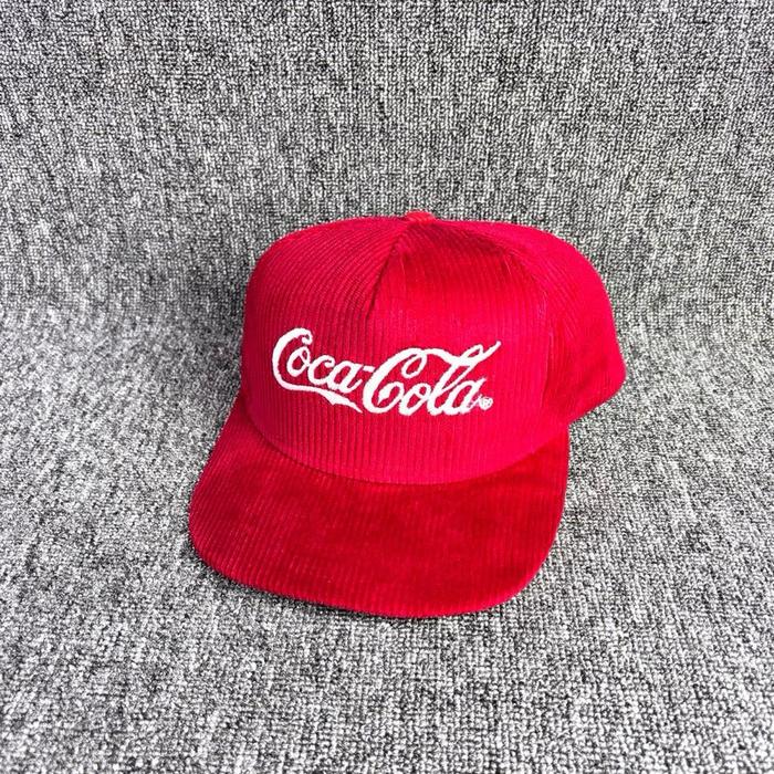 Topi Coca Cola Vintage Corduroy 90s Second Preloved Original 397