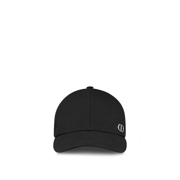 CD metal icon cap  Black M