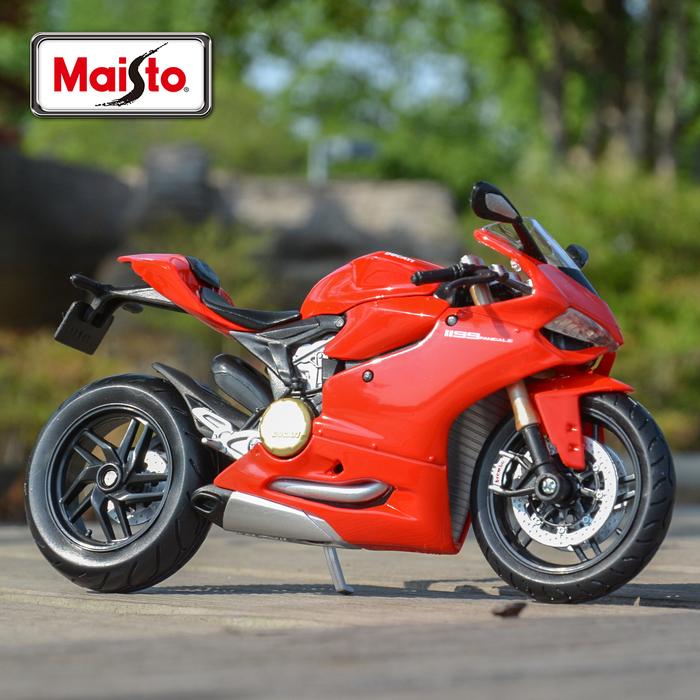 Maisto 1:12 DUCATI 1199 Panigale Alloy Sports Motorcycle Model