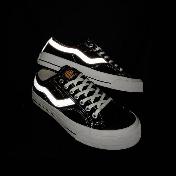 Ventela New Public Low Black Natural - Sepatu Ventela Original Murah 100%, Ukuran 39