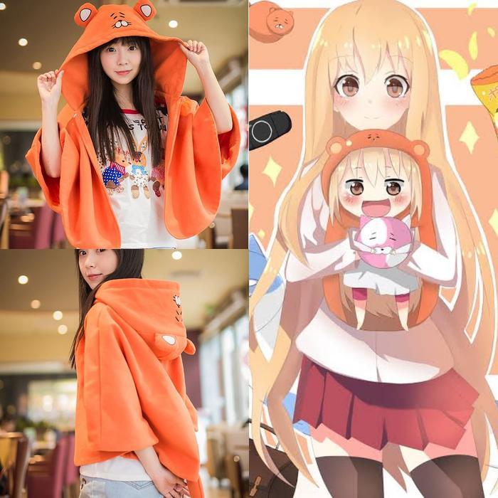 PREMIUM (READY) terjamin Umaru Chan Cape Cosplay Anime Jepang Jubah Cosplay Cosplayer Wanita Perempu