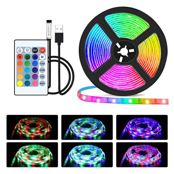 LED Strip Light RGB 2835 Bluetooth Control USB Flexible Light 5V