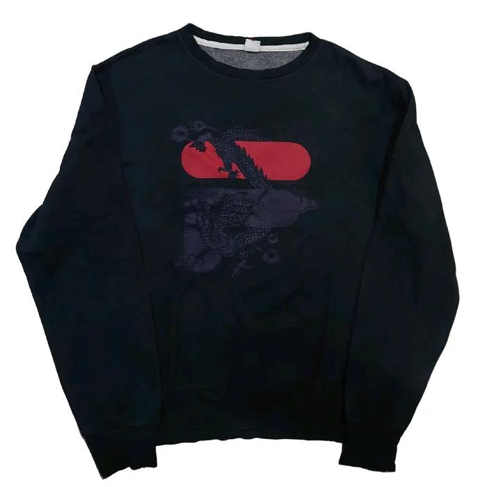 crewneck fila x sukajan uk xl second thrift preloved