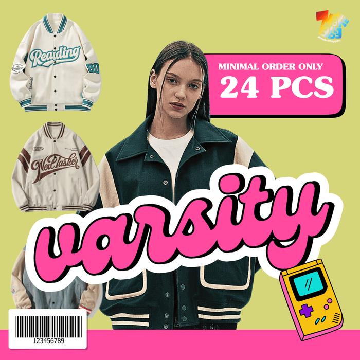 JAKET VARSITY JAKET BASEBALL CUSTOM