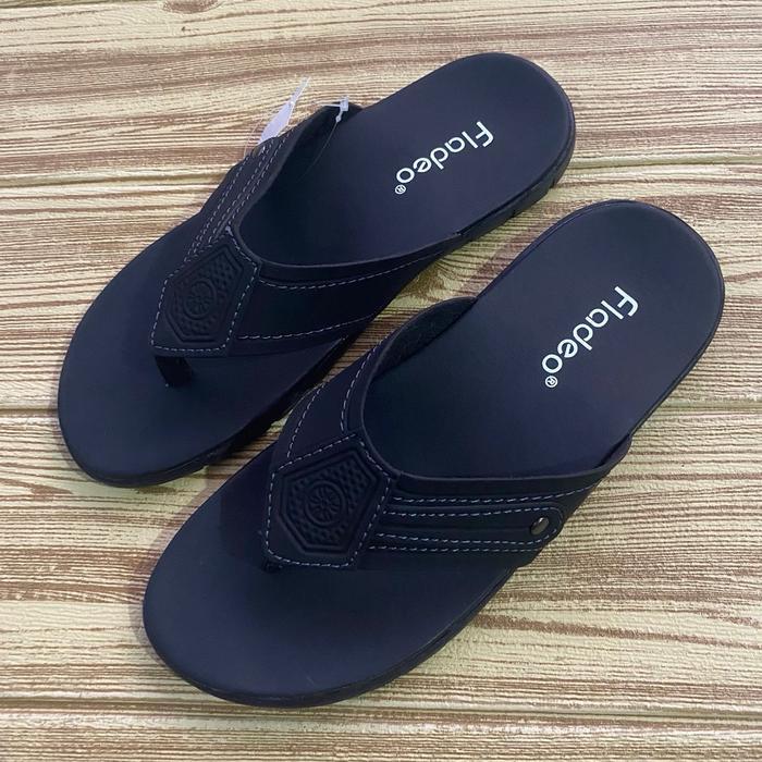 TERBARU slop & japit fladeo pria // kekinian// terbaru// remaja Jepit sepatu cowok priamurah sandal 