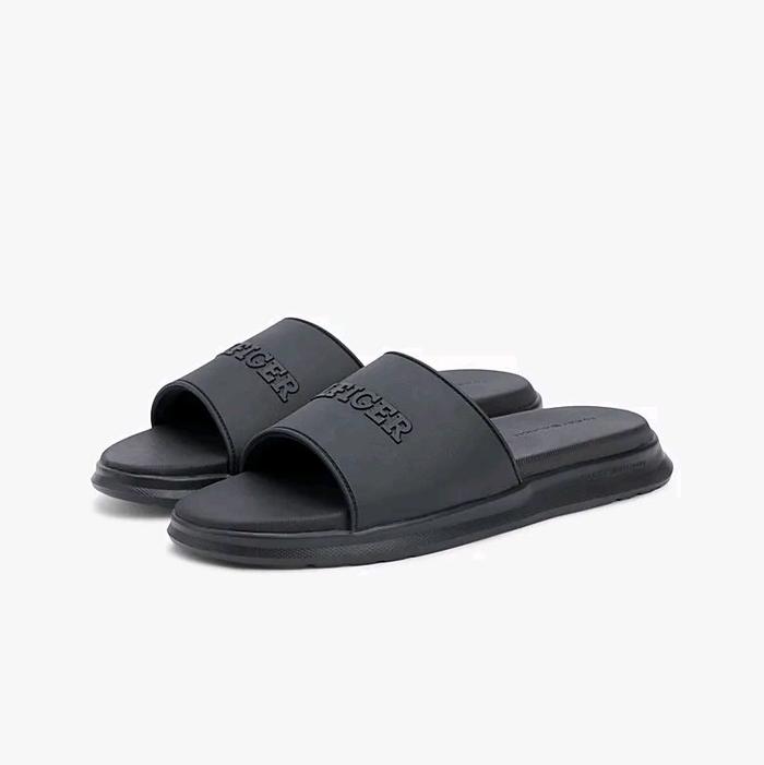 Tommy Hilfiger - Hilfiger Monotype Pool Slides Original Sandal Pria
