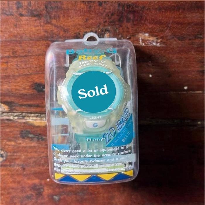 Casio Baby G BG 370R Reef Original NOS - Super Rare