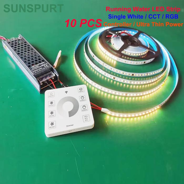 2811 Single CCT RGB LED Strip for Horse Racing Wireless Running Water