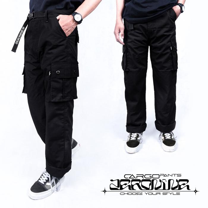ZERONINE Celana Cargo pants | ZERONINE Celana Pria Cargo | ZERONINE Celana Regular Cargo | ZERONINE 