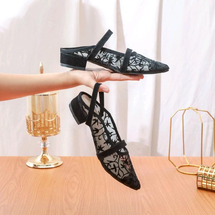 Sepatu Wanita Arumi Dranatha Heels Hitam Tinggi 3cm - Shoes