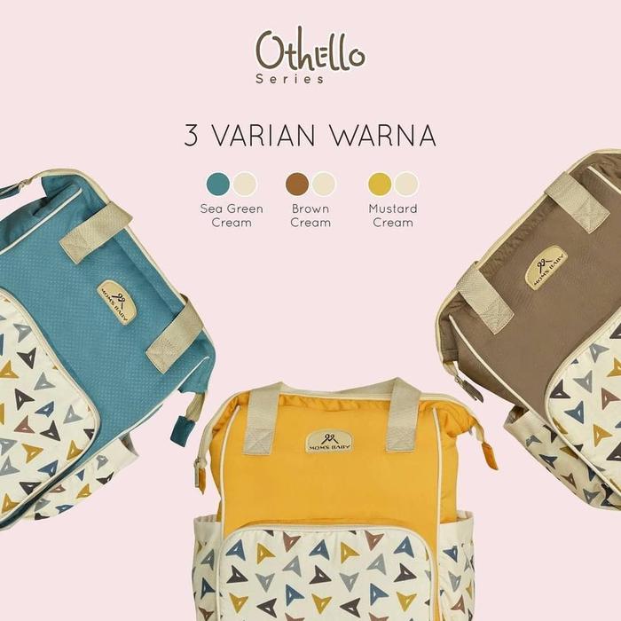 BAG17 TAS BAYI RANSEL MOM'S BABY OTHELLO SERIES - tas moms baby othello