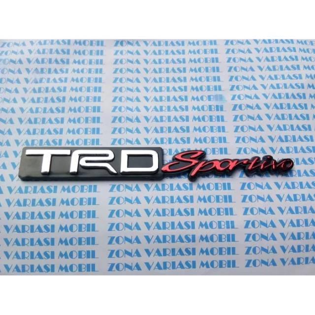 EMBLEM / LOGO TULISAN TRD SPORTIVO GOOD QUALITY