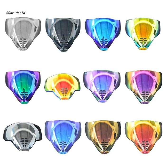 6XDB Replacement Visor for Icon Airflite Motorcycles Helmet Colorful