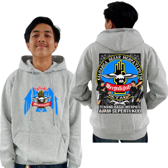 HOODIE SWEATSHIRT DESAIN KELUARGA BESAR MERPATI PUTIH TENANG BAGAI MERPATI TAJAM SEPERTI KUDI BAHAN