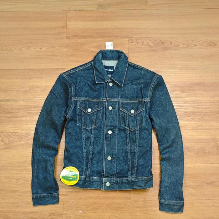 uniqlo denim jacket jaket