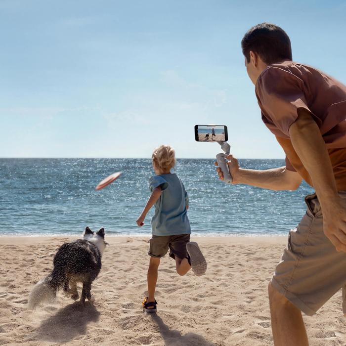 DJI OM 5 Smartphone Gimbal Stabilizer, 3-Axis Phone Gimbal,  Portable