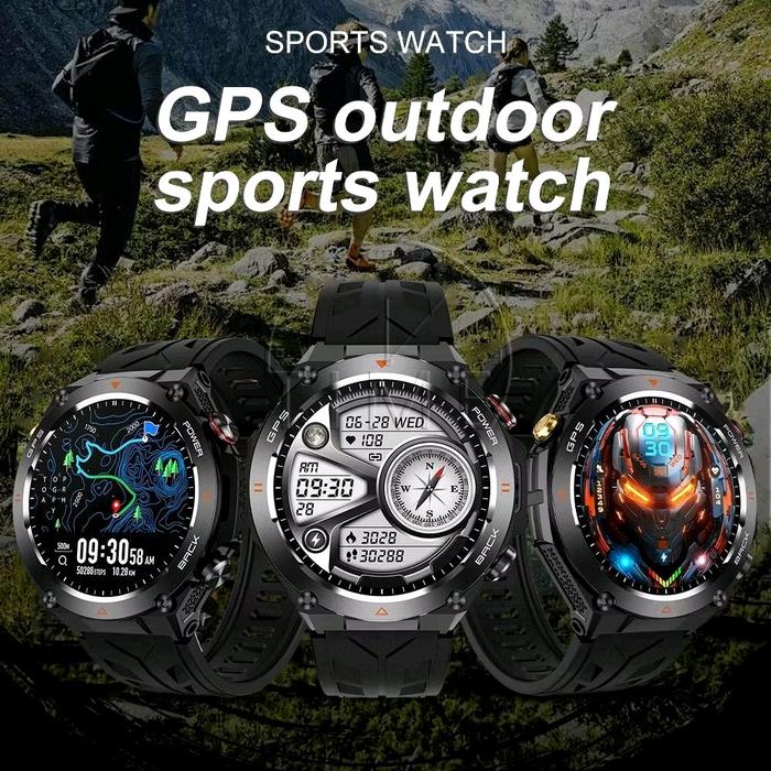 Smartwatch Outdoor Military Grade Waterproof Premium