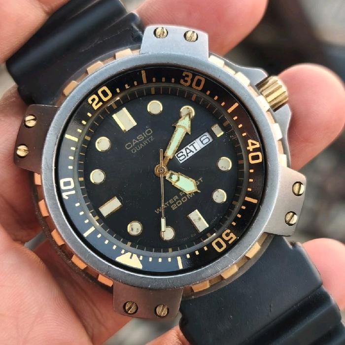 CASIO TUNA SUBMARINE DIVER 200M BLACK DIAL (EPIC RARE)
