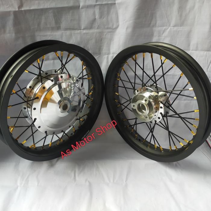 Velg Rossi 140 -160 Ring 14 Tromol Set New Spin Sky Weve Skydrive / Ready Stok / New / Spesial