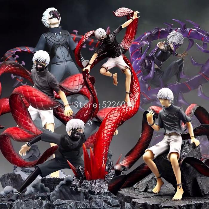 ARTFX J Tokyo Ghoul Figur Anime Kaneki Ken Action Figure Touka