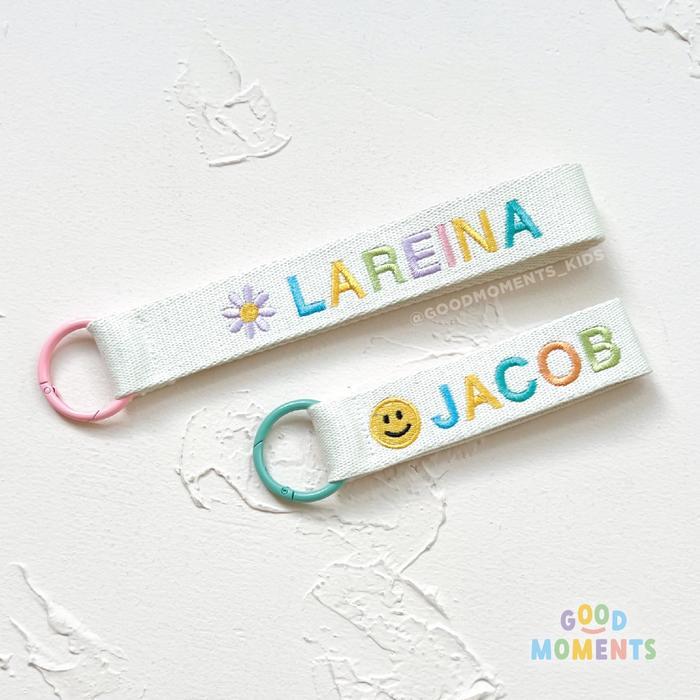 [Po] Hayoon Strap - Custom Strap Bordir / Bag Tag / Gantungan Tas Lucu / Luggage Tag / Name Tag Bord