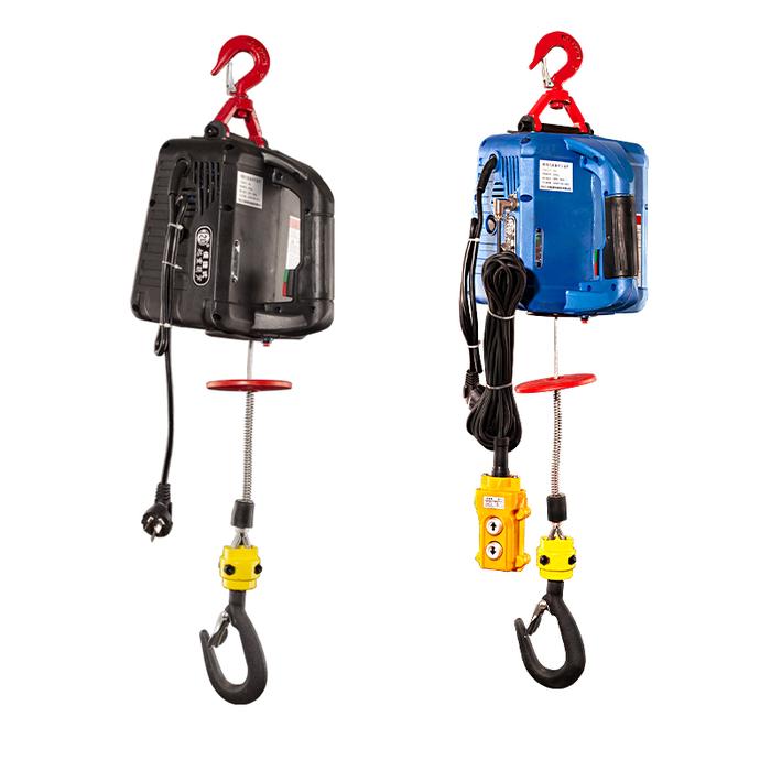 300KG Electric hoist Portable electric hand winch traction block