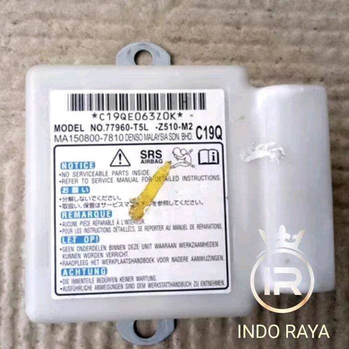 MODUL AIRBAG SRS HONDA JAZZ RS BRIO MOBILIO BRV ORIGINAL 77960-T5L-Z510-M2