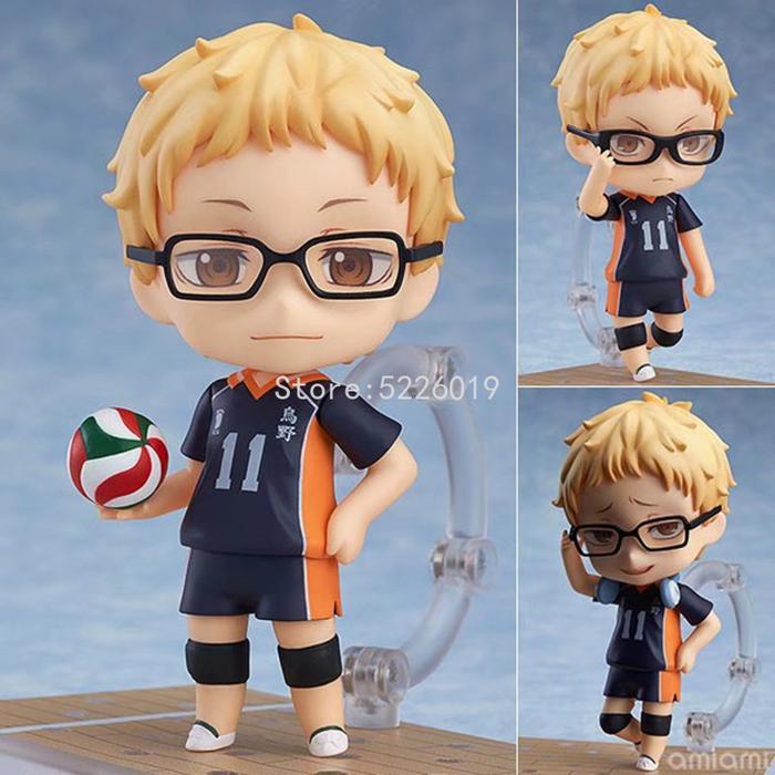 616# Haikyuu Anime Figure Haikyuu Kei Tsukishima Action Figure 789#
