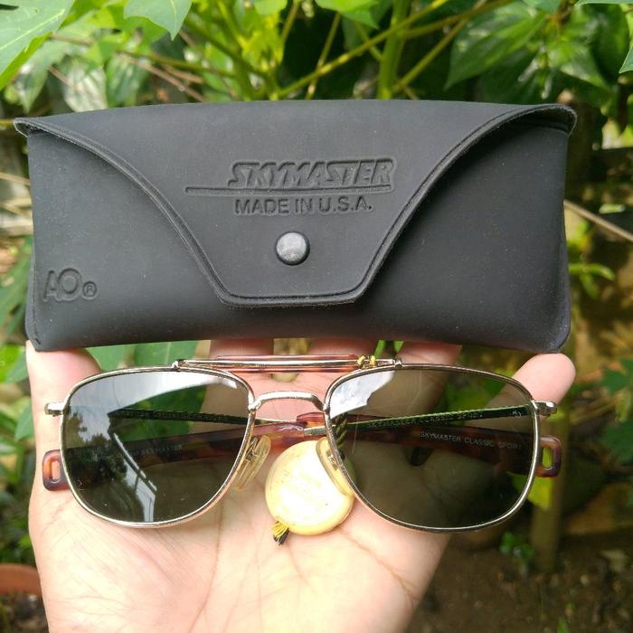 Kacamata Vintage AO American Optikal Skymaster Sport Original Klasik Sunglases