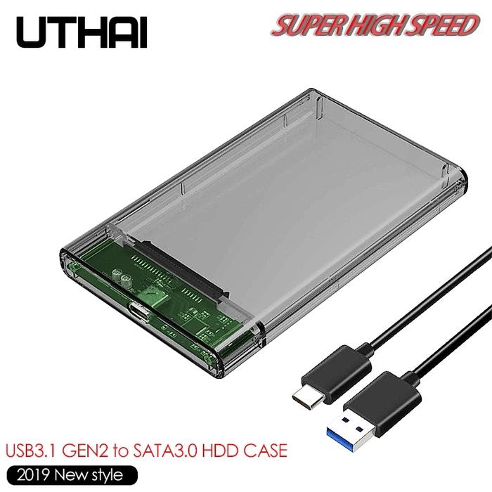 UTHAI G25 USB3.0/Type-C HDD Enclosure of 2.5" Hard Disk Case SSD