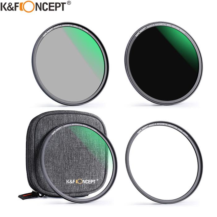 K&F Concept Magnetic Filter Kit ND1000 MC UV CPL Ultra Slim filter