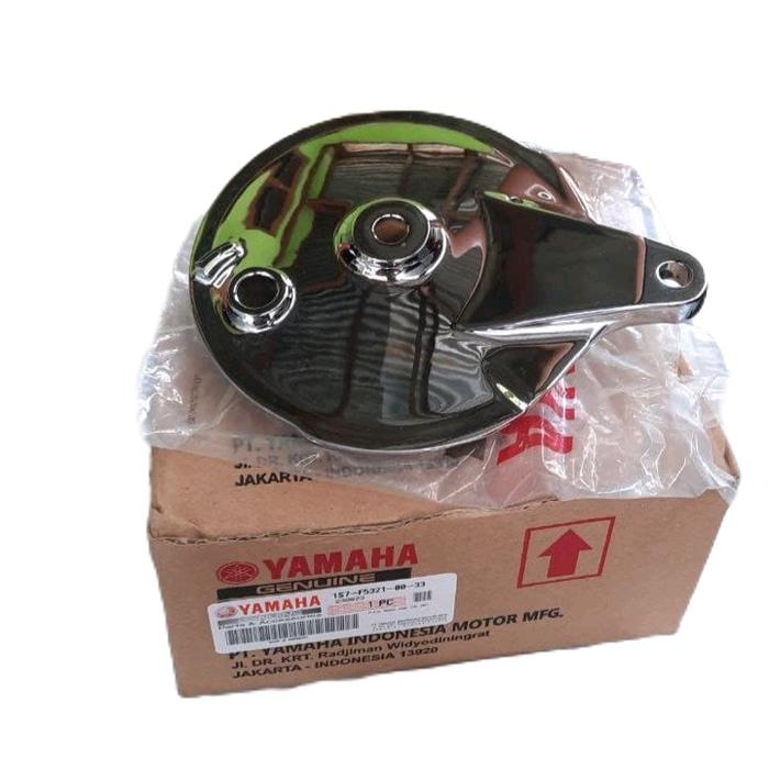 Tutup Tromol Kampas Jupiter Besar Ori Baru Chrome Celup no.1 pnp Velg Vnd,Enkei,Mutakin Motorcycle