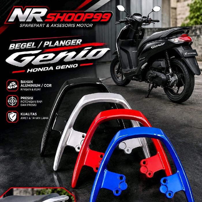 BEHEL/PLANGER HONDA GENIO PNP VARIAN BAHAN ALUMUNIUM/COR KUAT&PRESISI