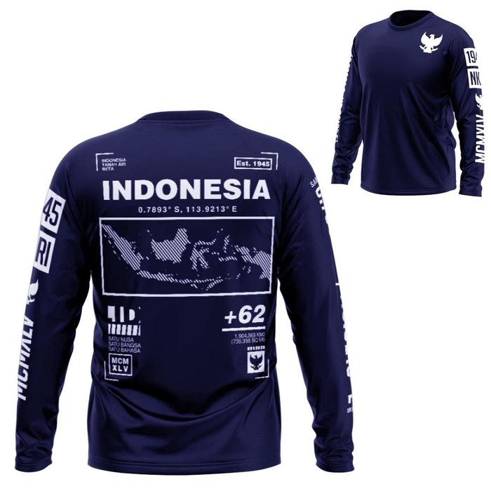 Kaos Garuda Indonesia / Kaos Distro Pria Lengan Panjang