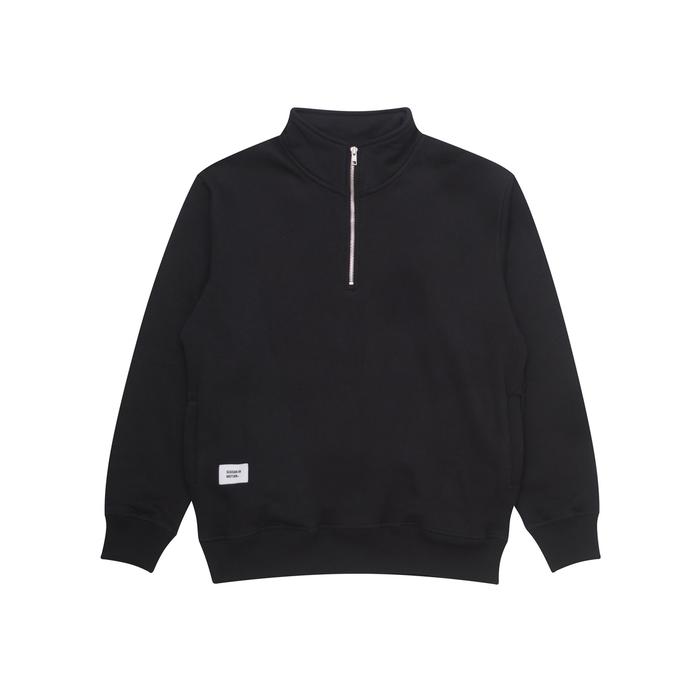 Season in Motion Sweater Halfzip Segovia Black - Sweater Halfzip Pria Fleece