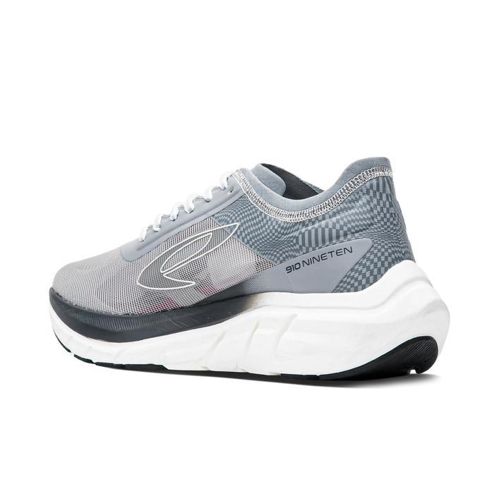 Dorado - Sepatu 910 Nineten Geist Ekiden Hyperpulse - Abu/Hitam/Putih Gading (Running) Best Quality