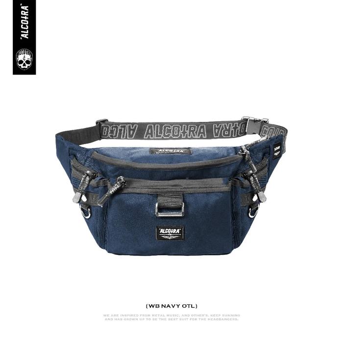 WB NAVY OTL || WAIST BAG NAVY OUTLINE || WAIST BAG ALCOTRA || ORIGINAL BRAND ALCOTRA WAIST BAG
