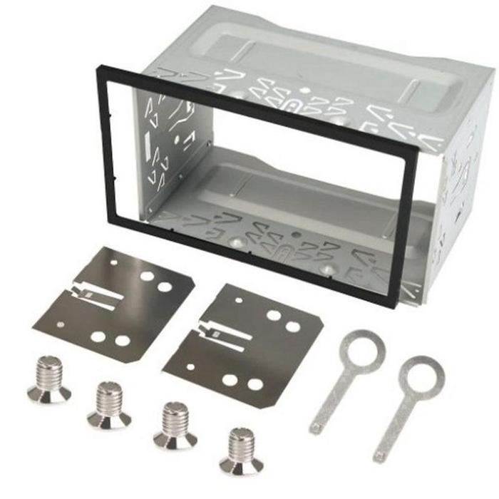 Universal DVD Mounting Frame Kit Double 2 Din Hardware Car Stereo