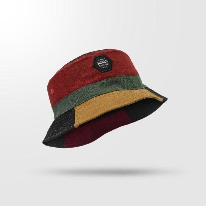 RCKLS. Bucket Hat Rainbow | Topi Distro | Topi Bucket Dewasa