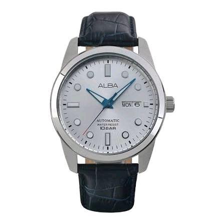 Alba Mechanical  AL4663X1 Automatic Blue Leather ( PRIA )