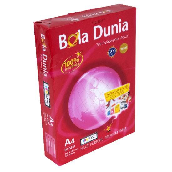 [ RIM ] Kertas Printer HVS Putih A4 F4 | 70 80 gsm - Bola Dunia MURAH!