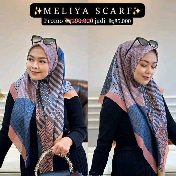 HIJAB JOURNEY TERBARU MELIYA MOTIF BEST SELLER