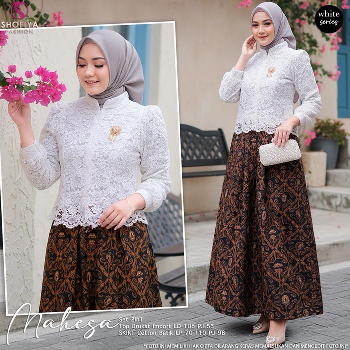 readi [VICAN] SHOFIYA - NEW NIRINA KINARA NIMAS DINDA AKSHITA MAHESA HANNA ARUMI SET KEBAYA WISUDA L
