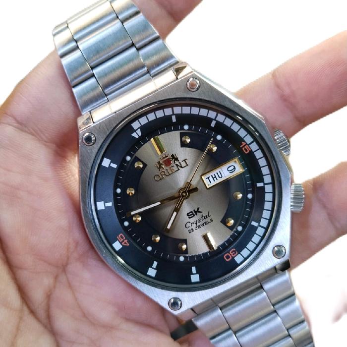 jam tangan ORIENT SK automatic original bekas f692-UAEO  22 jewels.